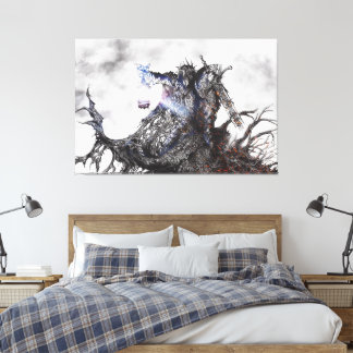 Mörk fantasykonst canvastryck