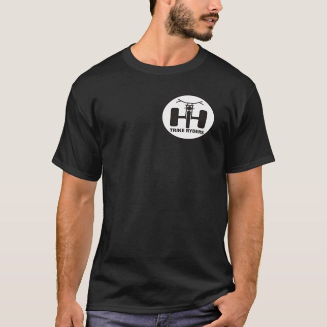 Mörk färg för T-tröja Tee Shirt (Framsida)