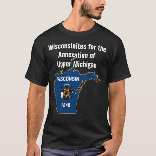 Mörk färgad T-tröja Tee Shirt (Framsida)