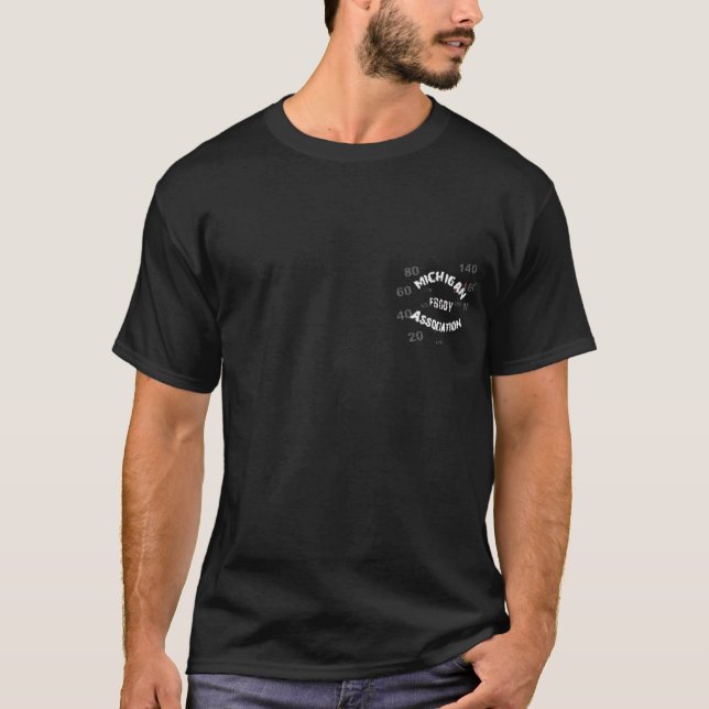 Mörk färgade MiFbody.com skjortor T Shirt (Framsida)