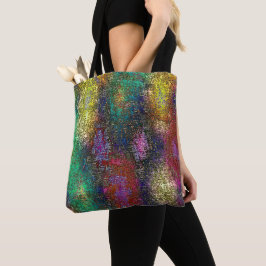 Mörk färglös kornig struktur i skrapad bläck-färg tygkasse