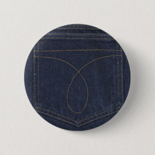 Mörk - fick- blåttDenim Knapp