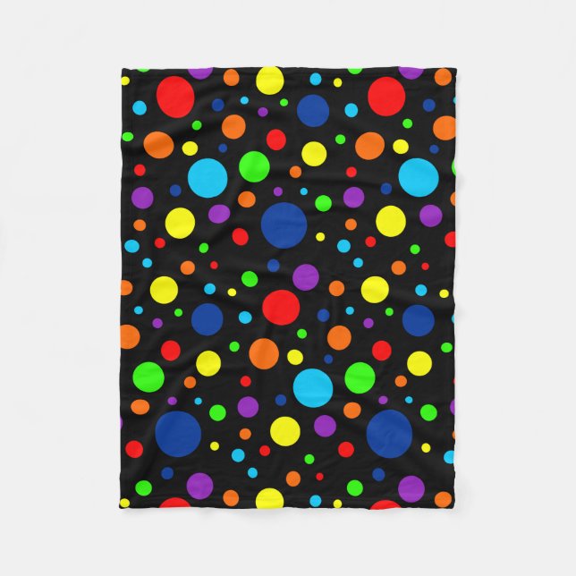 Mörk filt för regnbågefläckull (Framsidan)