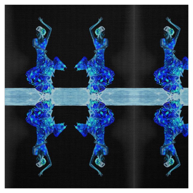 Mörk Flamenco. Tyg (Provkarta)