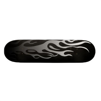 mörk flammar skateboard bräda 19,5 cm