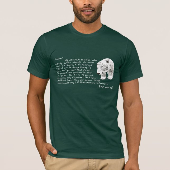 Mörk för Anuk polar björnT-tröja 97 till 98 Tee (Framsida)
