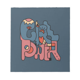 Mörk för Flickström Anteckningsblock