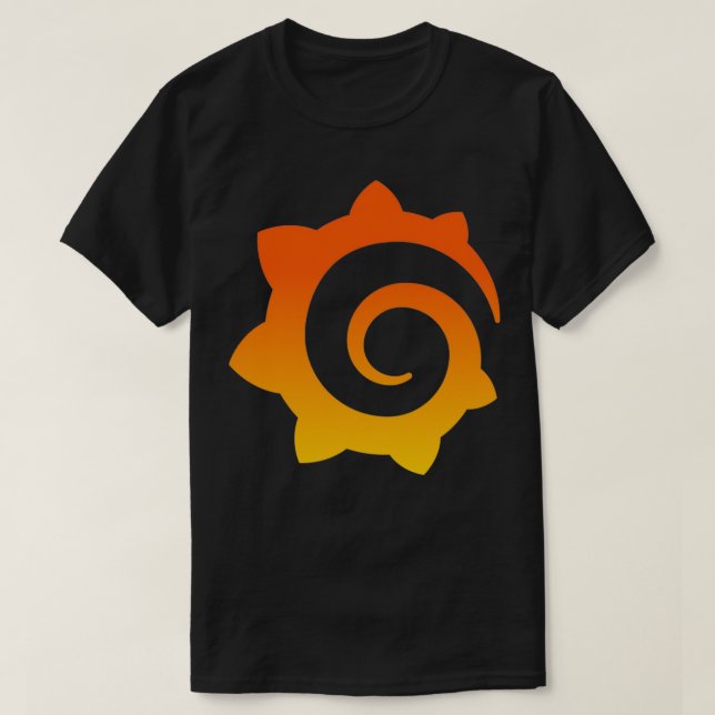 Mörk för grafana-ikon t shirt (Design framsida)