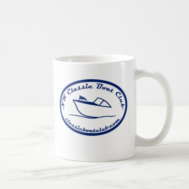 Mörk för klubben för NW-klassikerfartyget - slösa Kaffemugg (Höger)