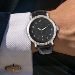 Mörk för luftfartygsleverantör armbandsur<br><div class="desc">Är det dags att flyga?</div>