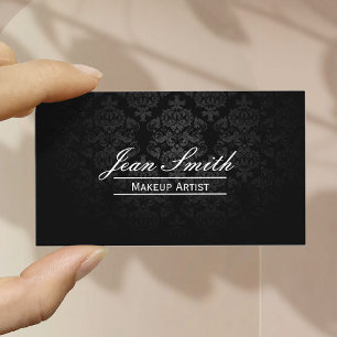 Mörk för Makeup Artist Elegant- Visitkort