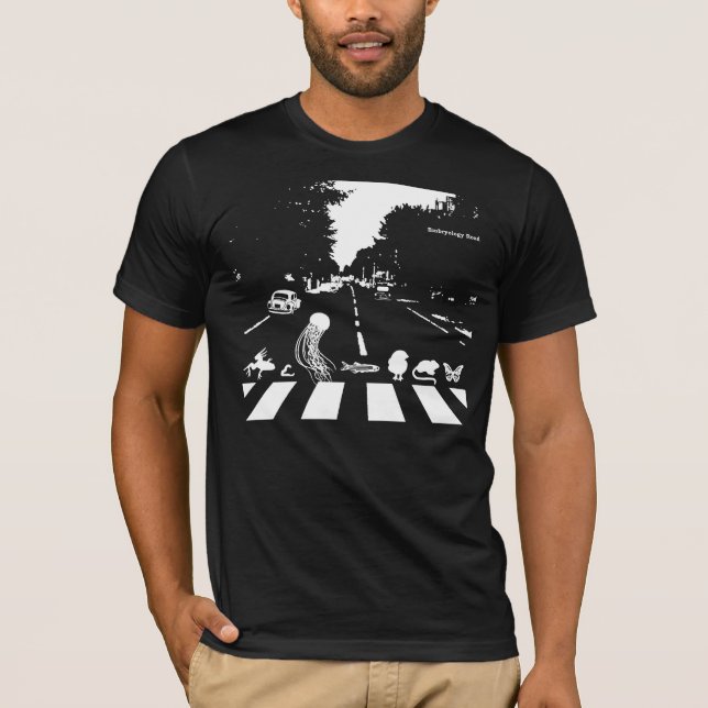 MÖRK för skjorta för MBL-embryologi 2010 skurk- Tee (Framsida)