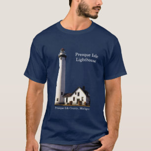 Mörk för skjorta för Presque Islefyr T Shirt