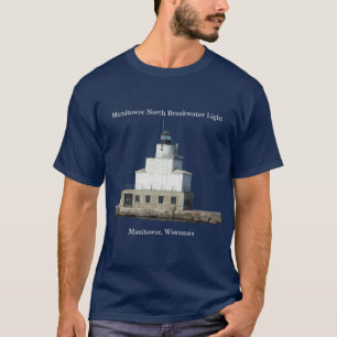 Mörk för skjorta Manitowoc för norr vågbrytare T Shirt