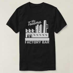Mörk för T-tröja för Tacoma fabrikspub T Shirt