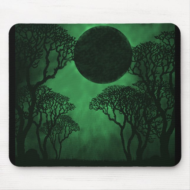 Mörk Forest Eclipse Mousepad Musmatta (Framsidan)
