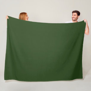 Mörk Forest Grönt Fleece Blanket