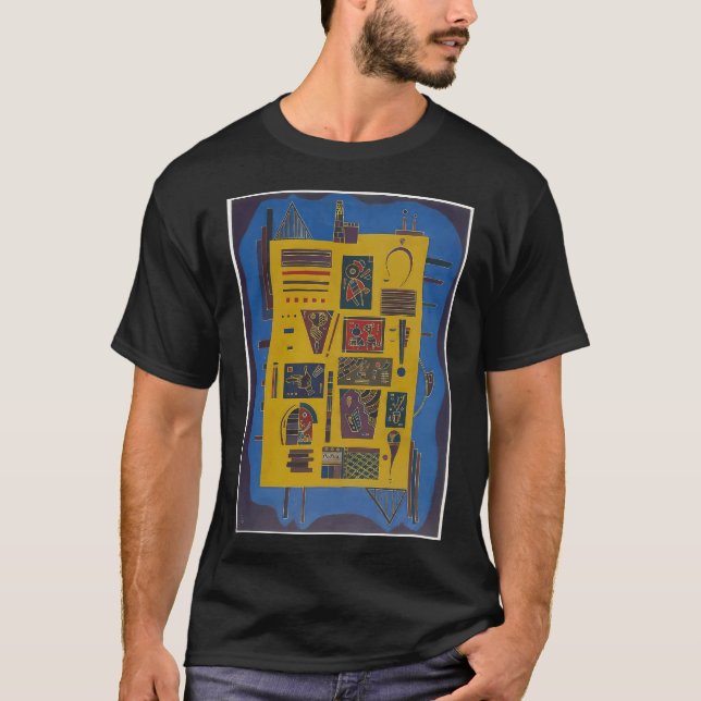 Mörk friskhet Vasily Kandinsky T Shirt (Framsida)