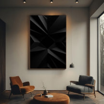 Mörk geometri minimalistisk abstrakt