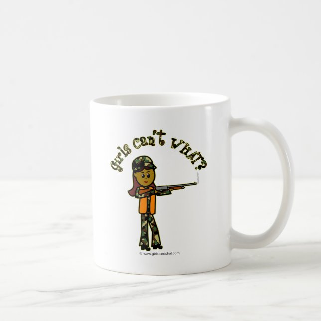 Mörk Girls jakt Kaffemugg (Höger)