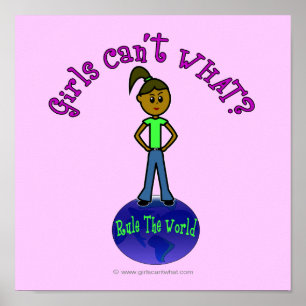 Mörk Girls-regel världen över Poster