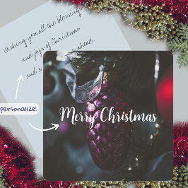 Mörk glamor God jul