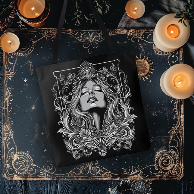 Mörk Goddess Tygkasse (Skapare uppladdad)