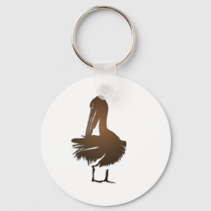 Mörk Golden Pelican Nyckelring