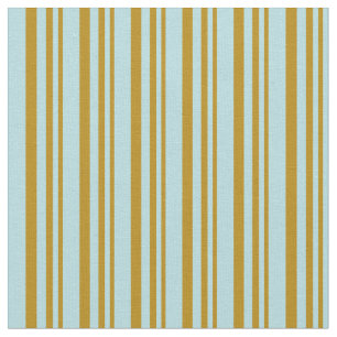 Mörk Goldenrod och Powder Blue Mönster Tyg