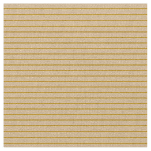 Mörk Goldenrod och Tan Rand Tyg (Närbild)