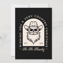 Mörk gothall julestetik i land julkort