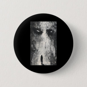 Mörk Gothic Demon Väg Horror Art Evil Grunge Goth Knapp