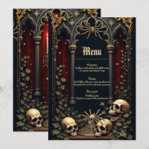 Mörk Gothic Elegance. Stark arkway