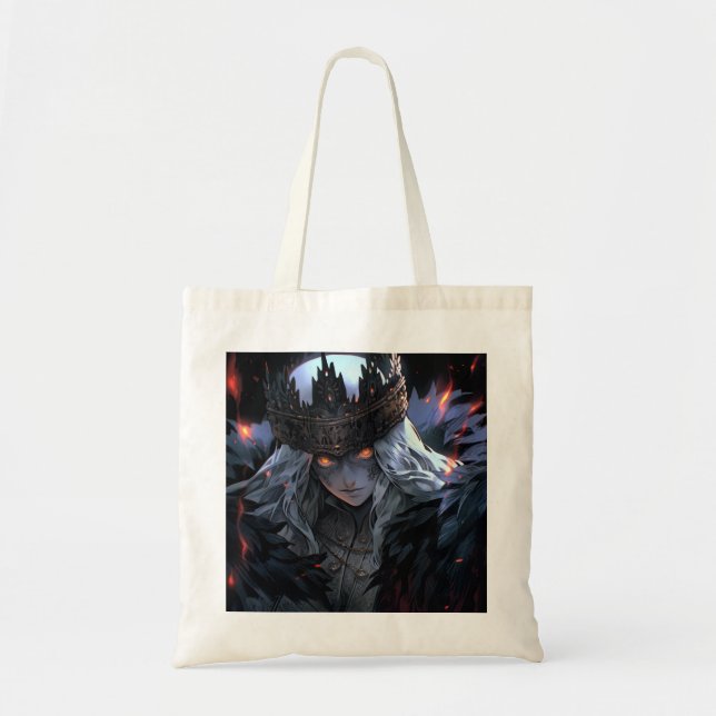 Mörk Gothic Fantasy Anime Tygkasse (Framsidan)