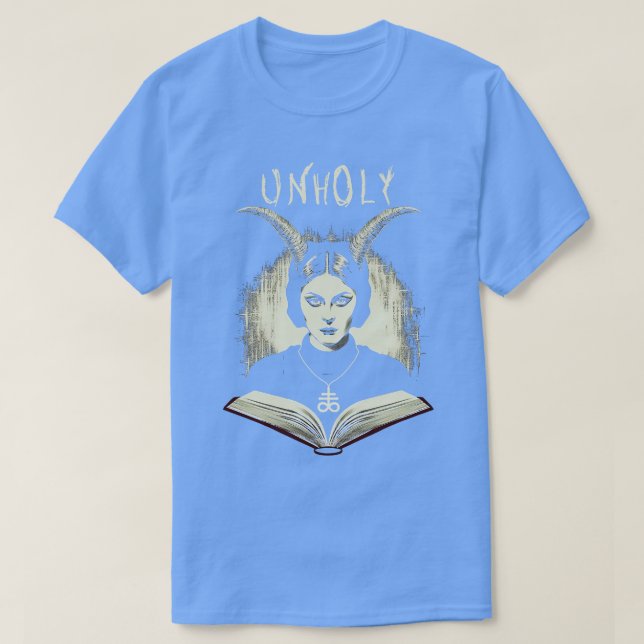 Mörk Gothic Horror Unholy T Shirt (Design framsida)
