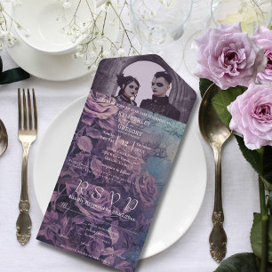 Mörk Gothic Lila Lavender Ro One Photo