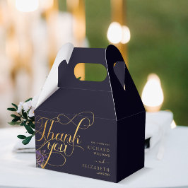 Mörk Gothic Ros Glitter Bröllop Presentaskar