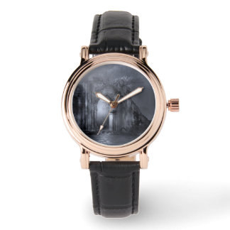 Mörk Gothic Ruins Archway Armbandsur