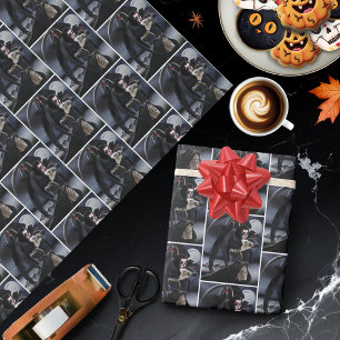 Mörk gotisk ängel död sockerskalle fantasi presentpapper