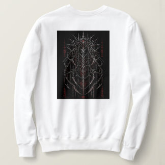 Mörk gotisk cybersigilism röd ögonockult gatusköts t shirt