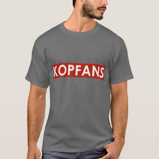 Mörk grå färgKopfans T-tröja T Shirt