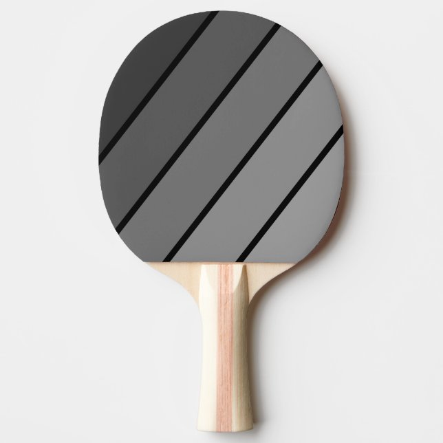 Mörk Gradient Regnbåge Fet Pingisracket (Framsidan)