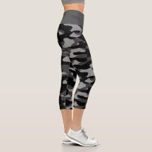 Mörk Grått Black and White Camouflage Mönster