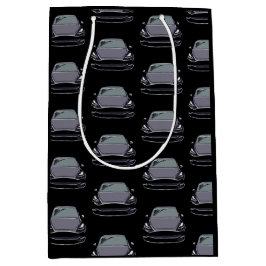 Mörk Grått Electric Fordon SUV Car Black Backgroun