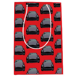 Mörk Grått Electric Fordon SUV Car Red