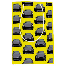 Mörk Grått Electric Fordon SUV Gult Car