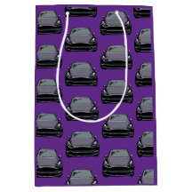 Mörk Grått Electric Fordon SUV Lila Car