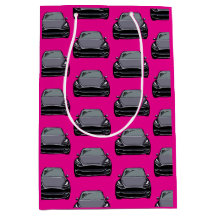 Mörk Grått Electric Fordon SUV Rosa Car