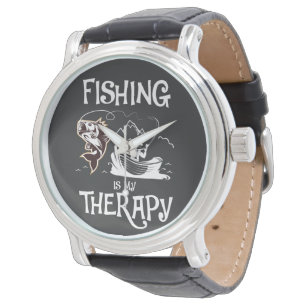 Mörk Grått-fiske är mitt beredningsfartyg i rad Armbandsur