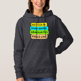 Mörk grått hoodie sweater T-Shirt SO_DENIS_HOW_BE